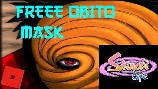 FREE OBITO MASK | Shinobi Life 2