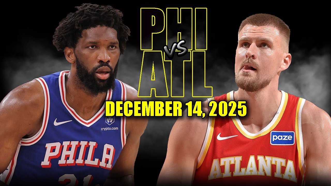 Philadelphia 76ers vs Atlanta Hawks Full Game Highlights – December 14, 2025 | NBA Season