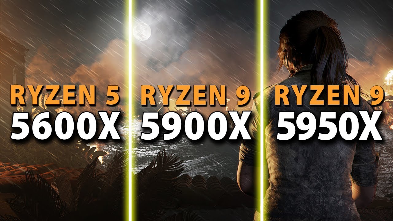 Ryzen 5 5600X vs. Ryzen 7 5800X vs. Ryzen 9 5900X vs. 5950X: GPU