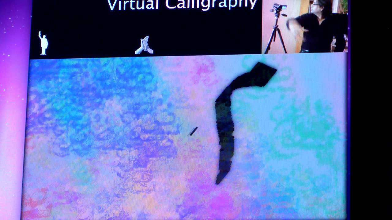 Virtual Calligraphy - YouTube