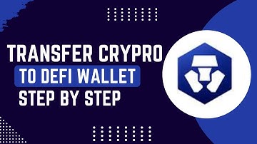 Crypto.com - How To Transfer Crypto To Defi Wallet !