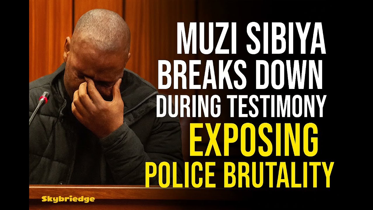 👀SIBIYA BREAKS DOWN IN COURT! Shocking Police Brutality Exposed in Meyiwa Case @Skybriedge 