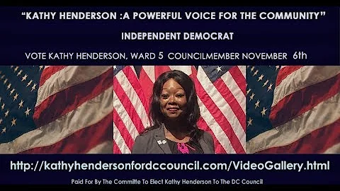"Kathy Henderson: A Powerful Voice For the Communi...