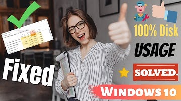 How To Fix 100% Disk Usage in Windows 10 ( 2025 ) - Step by Step