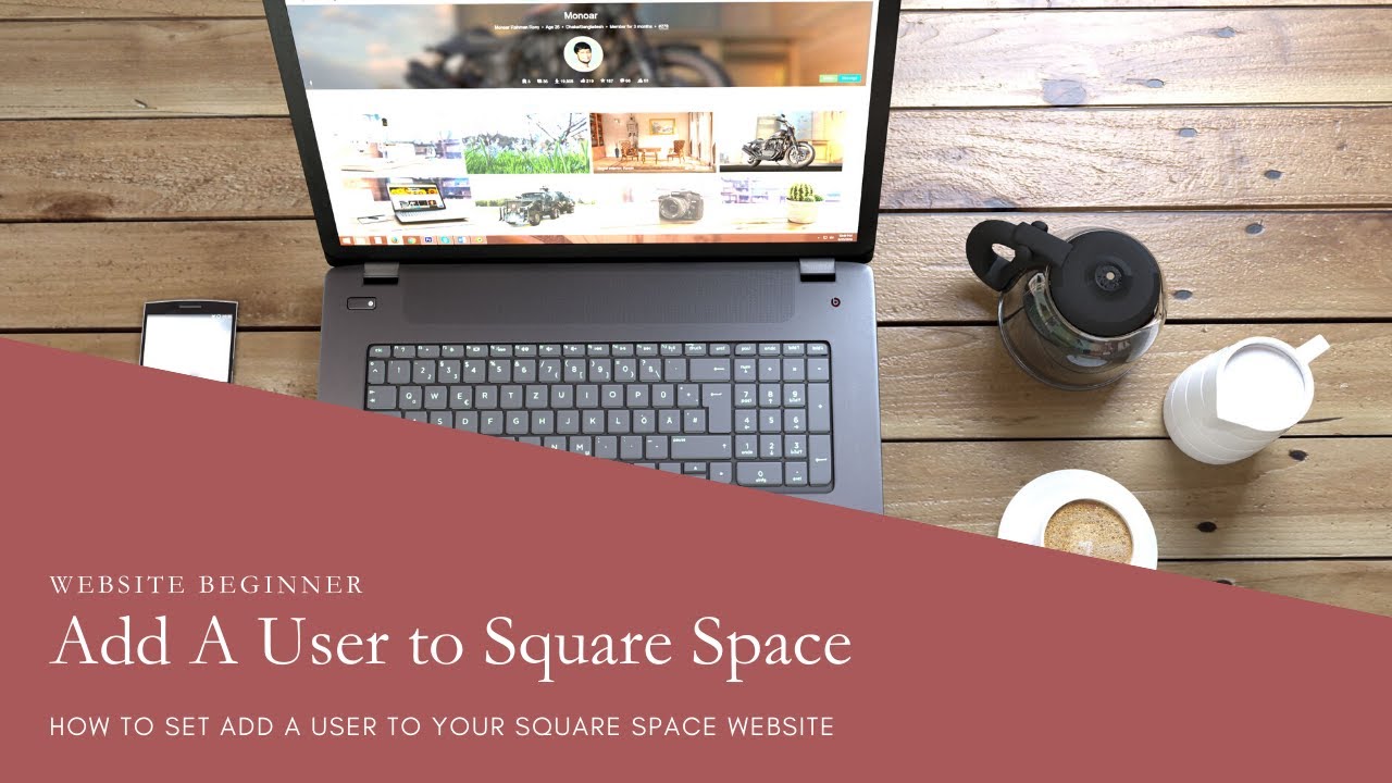 How to add a new user to your Squarespace Website