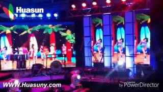 Low weight HD P12 soft led curtain flexible led screen for events, tour show, rental screenshot 3