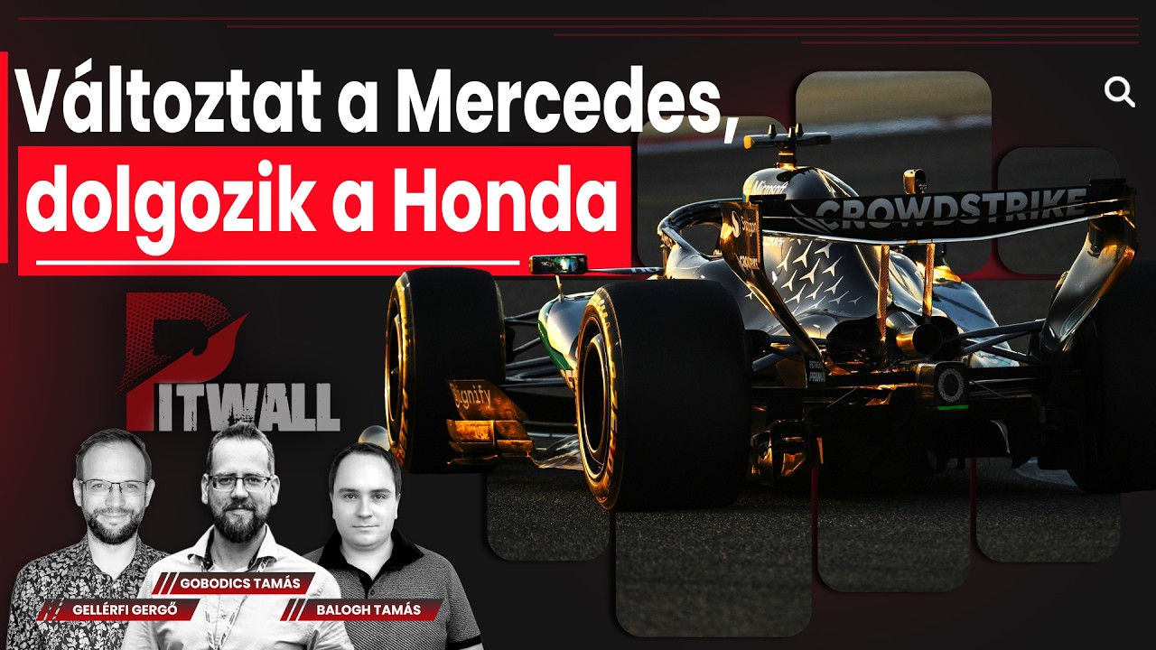 Pitwall: Mercedes-motor és Honda-gond – így jön az F1-es Ausztrál Nagydíj