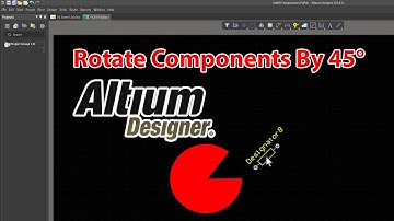 Altium Tutorial How Do You Rotate Components 45 Degrees In Altium Designer Or Any Angle You Choose