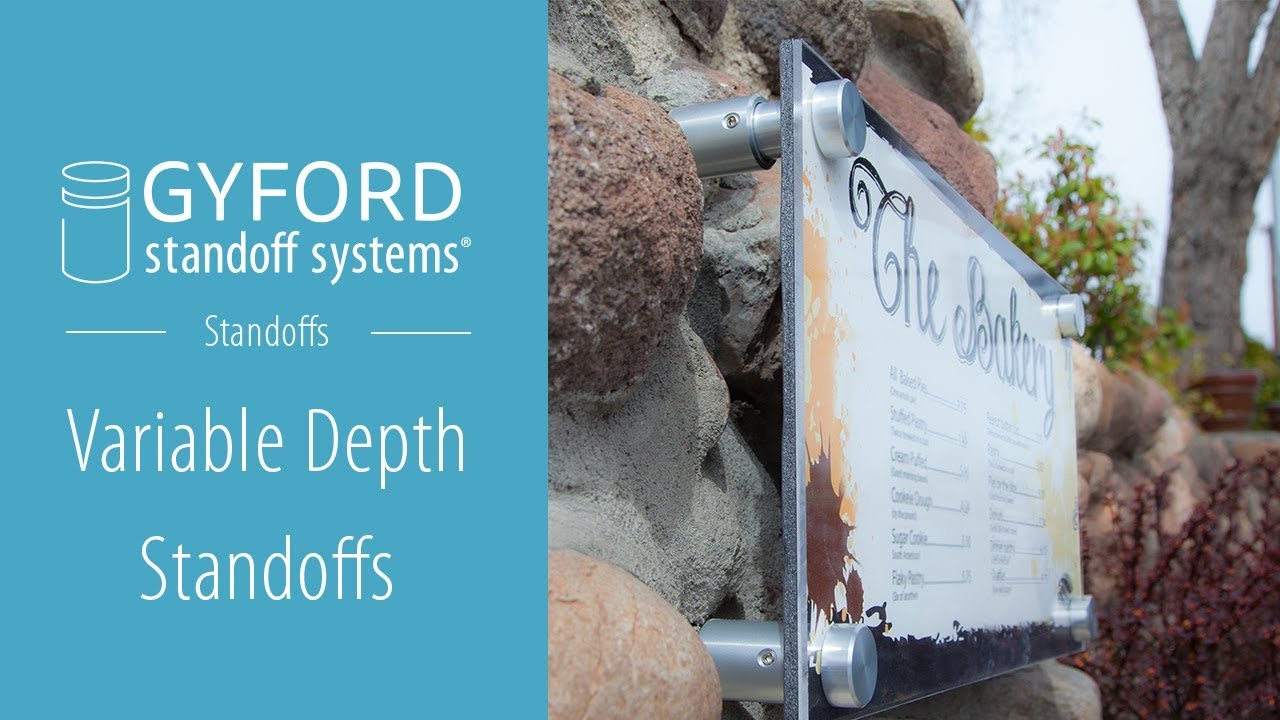 Variable Depth StandoffsMount Panels to Uneven Surfaces YouTube