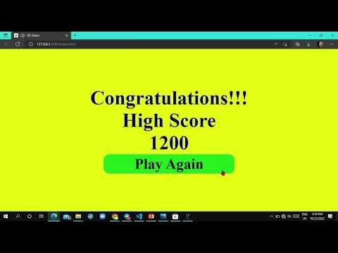 JavaScript 2D Game Development Project