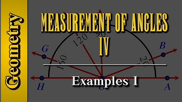 Geometry: Measurement of Angles (Level 4 of 9) | Examples I