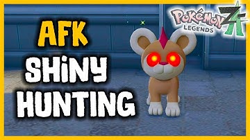 GET 5-10 Shinies An Hour From doing NOTHING in Pokemon Legends Z-A