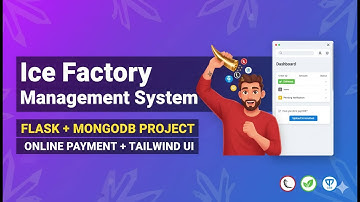 Complete Flask Project for Beginners | Ice Factory Website (Admin + User Dashboard)