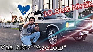 20.000 MİNLİK AVTOMOBİLİMİ İNCƏLƏDİM | Vaz 2107 “AzeLow” (112 Full Tanıtım)