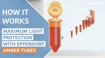 How It Works – Maximum Light Protection with Eppendorf Amber Tubes