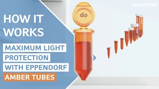 How It Works Maximum Light Protection With Eppendorf Amber Tubes