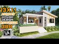 13x11 Modern Amakan House with Roofdeck (140 sqm) 3 Bedroom