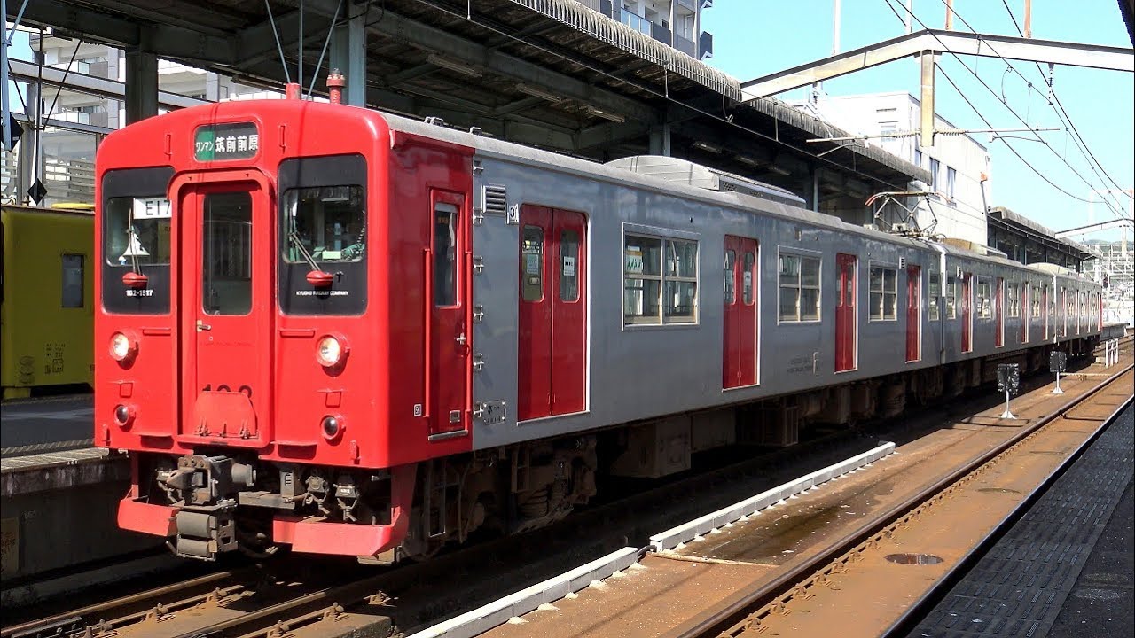 【4K】JR筑肥線103系1500番台(抵抗制御)・303系K01編成(日立IGBT-VVVF)・305系(東芝IGBT-VVVF PMSM)到着・発車シーン集 唐津駅にて 2019.5