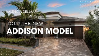 Tour The Addison Model At Valencia Del Mar 55 Luxury Florida Home