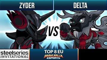 Zyder vs Delta - Top 8 - SteelSeries Invitational 2022 - EU 1v1