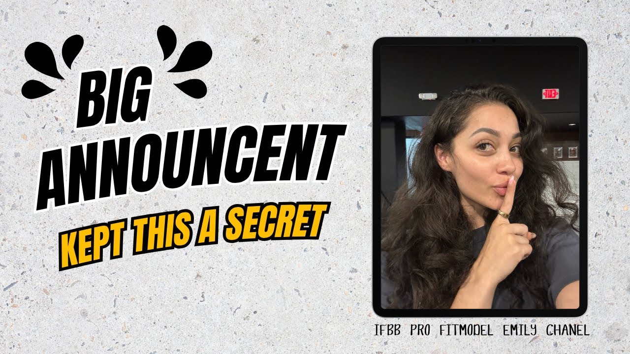 I’VE BEEN KEEPING THIS A SECRET… 👀 | BIG OLYMPIA ANNOUNCEMENT 🏆