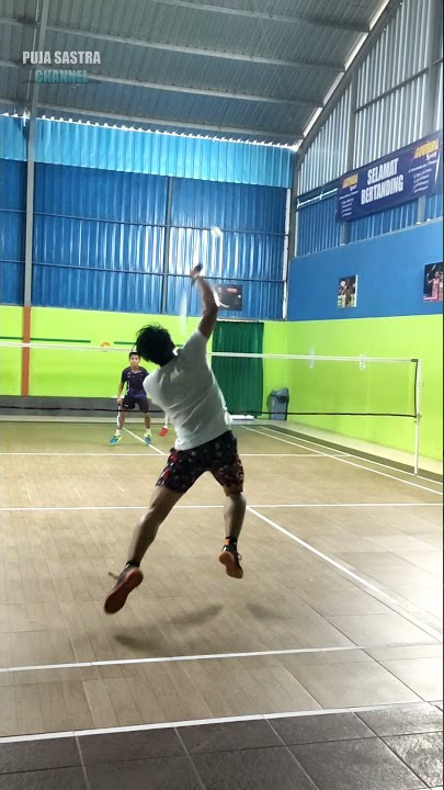 Kalah Bertanding hukumannya bikin NGAKAK 🤣🤣 || GOR BADMINTON SRI SEDANA #Shorts #short #viral