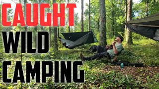 Wild Camping U.K - Caught By Landowner - Camping Gone Wrong | Step Away From The Screens