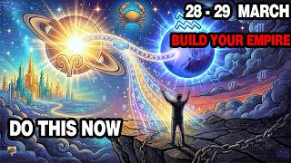 RARE Saturn-Pluto Sextile TOMORROW — Universe Calls 3 Zodiac Signs to BUILD Their Empire (March 28)