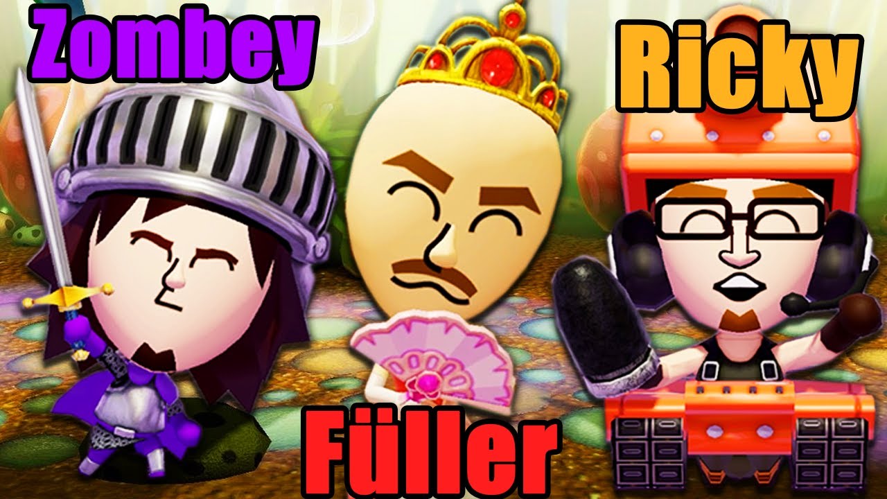ICH HABE ZOMBEY UND RICKY IN MIITOPIA ERSTELLT!
