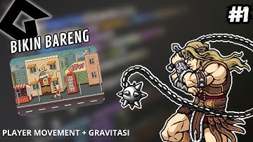 Bikin Game Bareng : Membuat Game Platformer || Game Maker Studio 2  : "Part 1"💻🎮