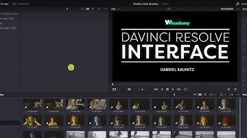DaVinci Resolve Tutorial 101: Interface by Gabriel Kaunitz | Wedio