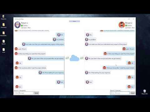UWP - Customize a ListView control for a messenger app