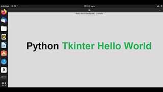 Famous Installing Tkinter GUI toolkit and Creating a Tkinter Hello World in Python On Ubuntu Linux Net Worth