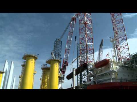 Liebherr - Heavy Lift Offshore Cranes up to 2,000 t lifting capacity