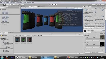 CombineMeshes with Mesh Colorer