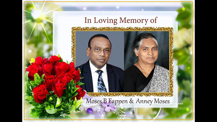 Funeral of Moses Eappen and Anney Moses