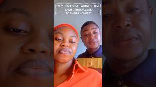 "WHY DON'T SOME PARTNERS GIVE EACH OTHER ACCESS TO THEIR PHONES?"