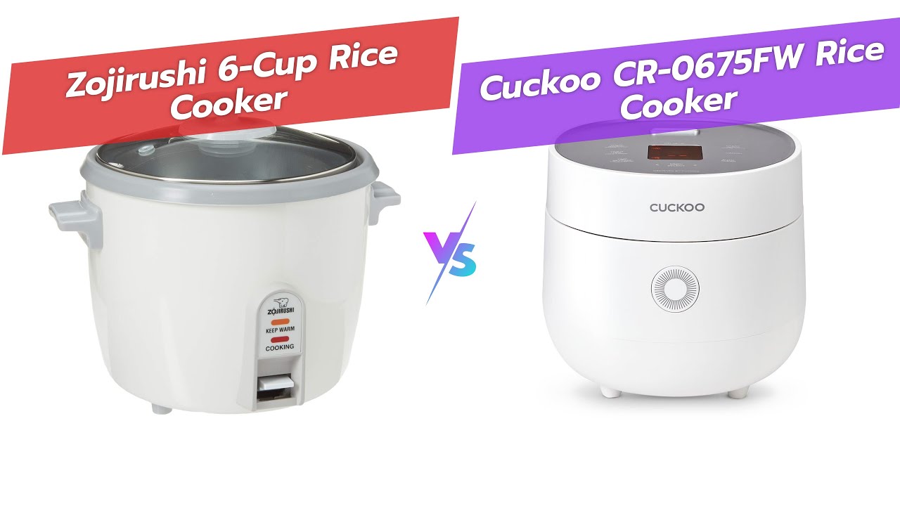 Zojirushi vs CUCKOO: 6-Cup Rice Cooker Showdown 🍚🔍 - YouTube