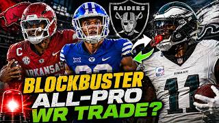Raiders Trade Buzz: Eagles All-Pro WR Could Land in Vegas as UDFA LB, All-Big 12 DB Shake Roster