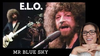 LucieV reacts for the first time to Electric Light Orchestra - Mr. Blue Sky (Official Video)