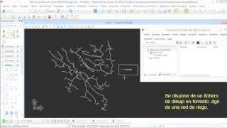 Import geometry from a CAD file to PowerCivil or Bentley InRoads