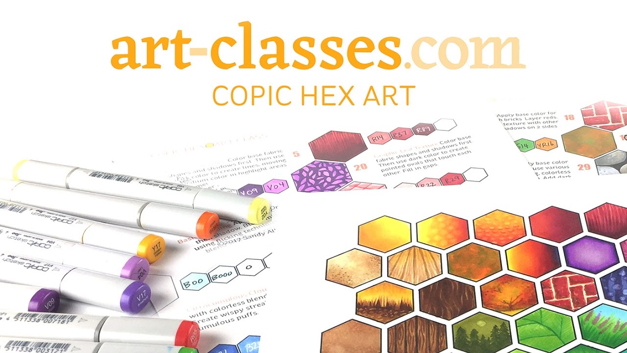 Hex Chart Copic Free