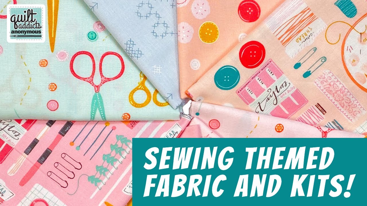 New Sewing Themed Fabric Bundles and Kits! - YouTube