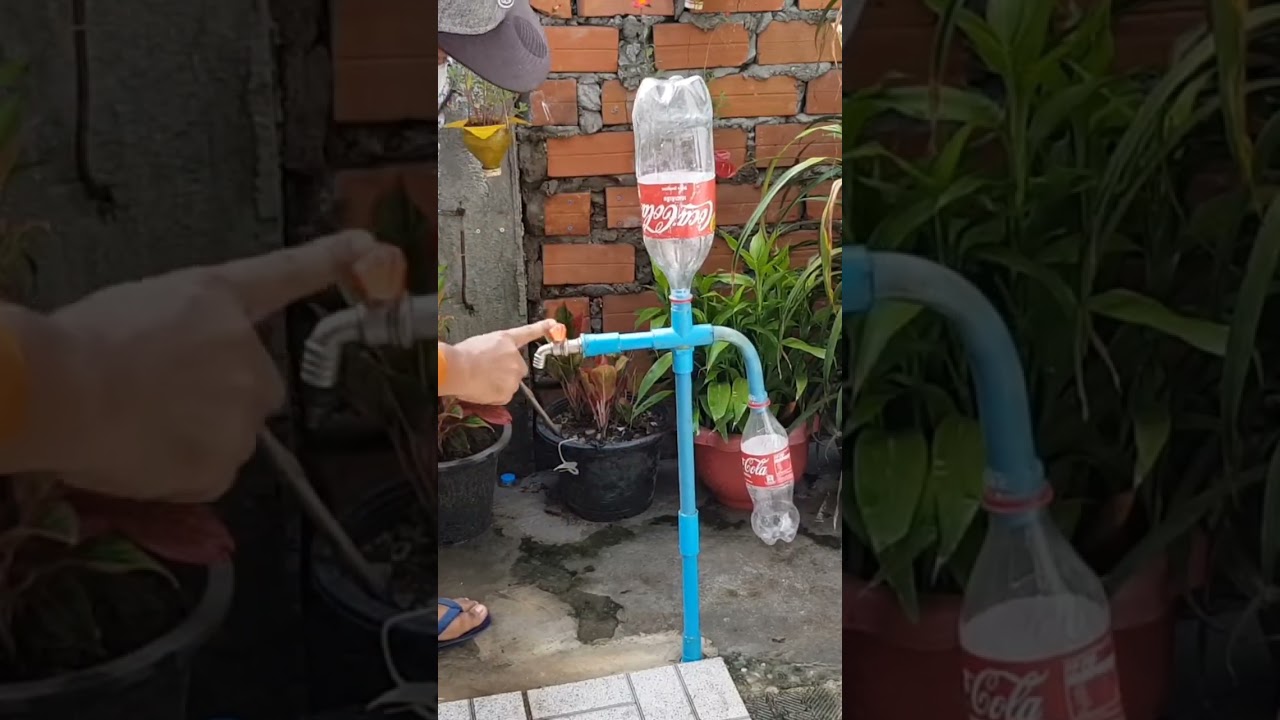 Technique to fix PVC pipe low water pressure #shorts