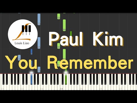 You Remember 너는 기억한다 (簡譜版 더 글로리 韓劇 黑暗榮耀 The Glory OST4) - Paul Kim 폴킴