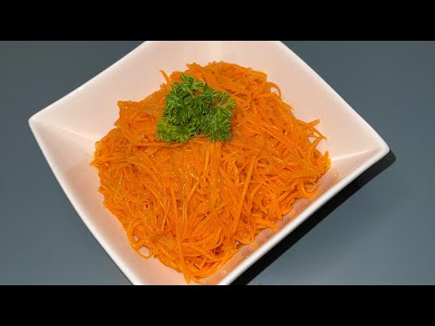 Салат Морковь по- Корейски с заправкой Чим Чим. Салат морковь-ча. Быстро и вкусно.