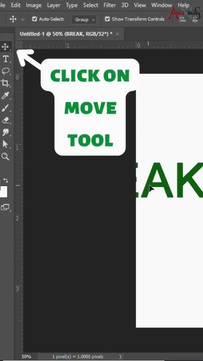 which-tool-is-used-to-move-text-in-photoshop