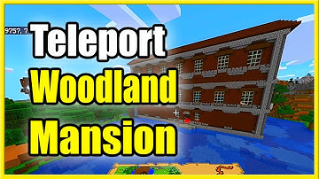 How to Teleport to Woodland Mansion in Minecraft (Best Tutorial!)
