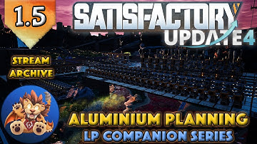 Satisfactory Update 4 Stream - Companion Building Series - Let