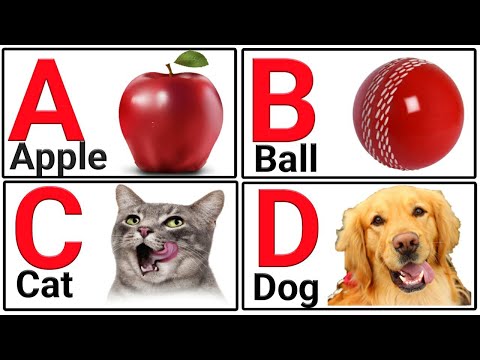 A For Apple Alphabets For Kids A To Z Kids Alphabets Phonics Song Alphabets Song Abcd Youtube